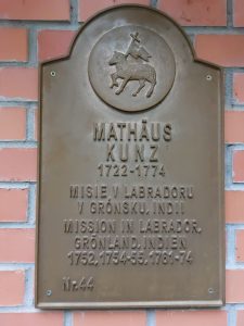 A plaque unveiled in 2024.